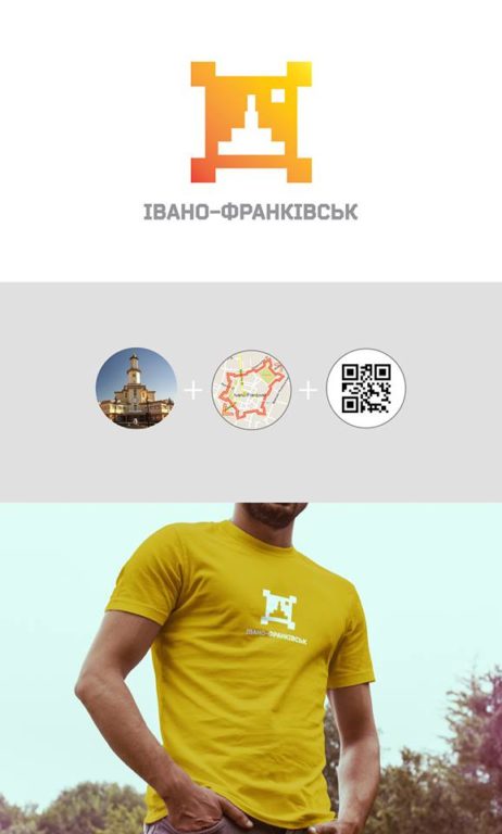 Вчитель з Коломиї представив свої версії логотипу Івано-Франківська (фото)