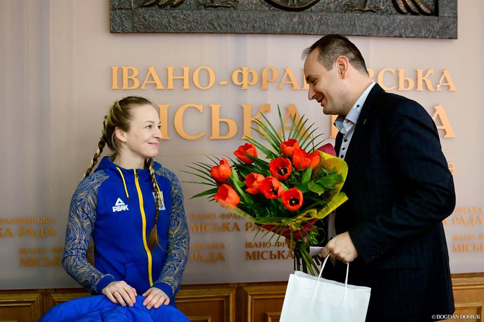 В Івано-Франківську відзначили учасницю Олімпійських ігор (фото)
