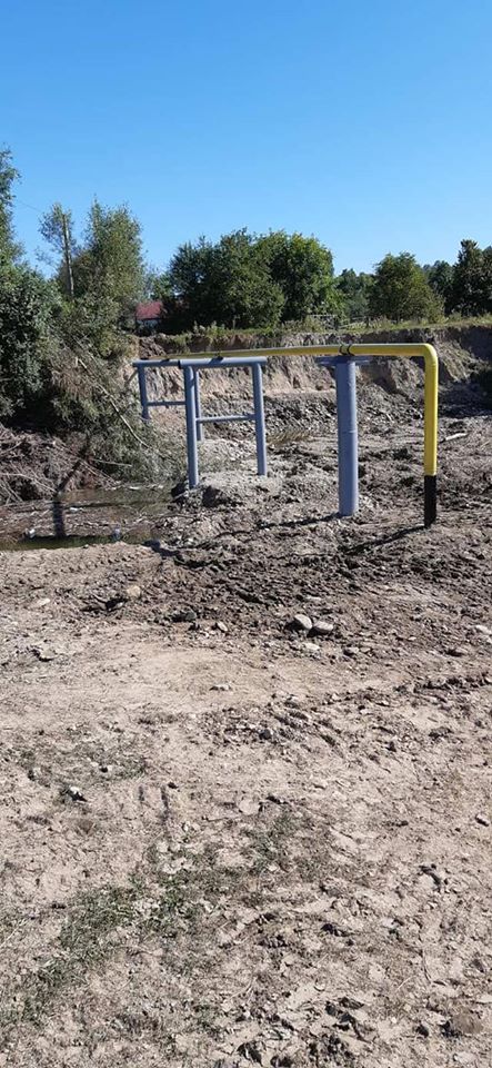 Прикарпатським господарствам, які постраждали від повені, відновлюють газопостачання ФОТО