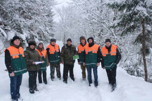 Гринявські єгеря підраховують мисливську фауну ФОТО