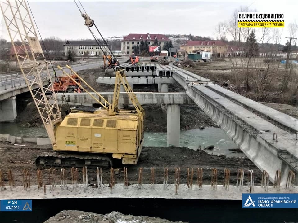 На Франківщині капітально ремонтують ще один міст ФОТО