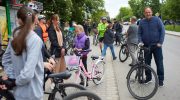 Франківці під час велопробігу зібрали гроші для військових з громади