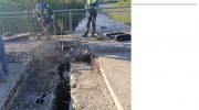 Дорожники ремонтують міст на Франківщині