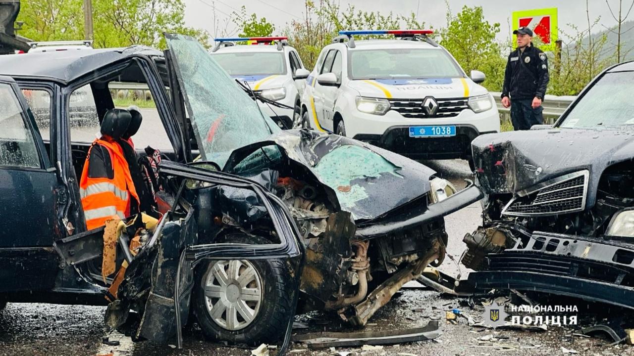 477 травмованих та 42 загиблих у ДТП на дорогах Прикарпаття