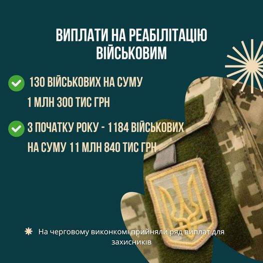 На реабілітацію для захисників з Франківщини виділили кошти