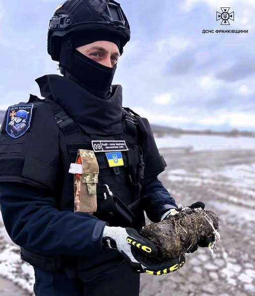 На Франківщині знешкодили застарілий боєприпас часів Другої світової